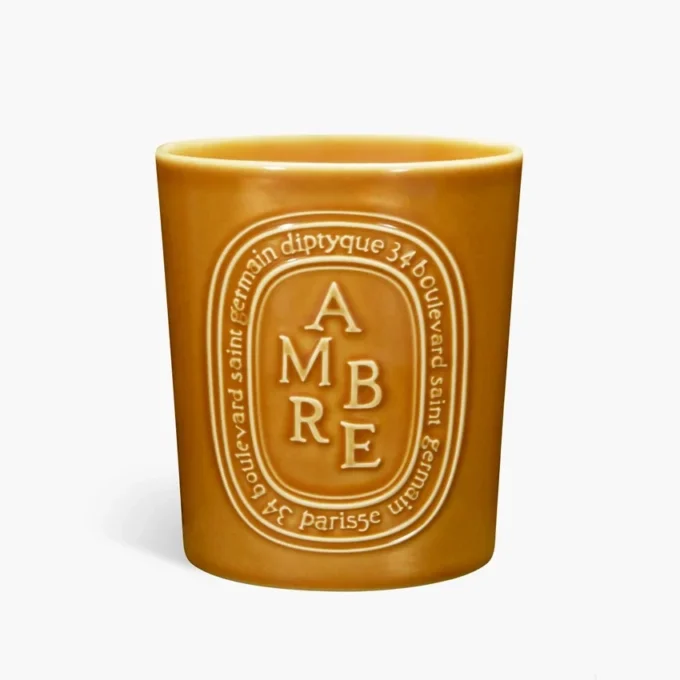 Ambre (amber) – grote kaars