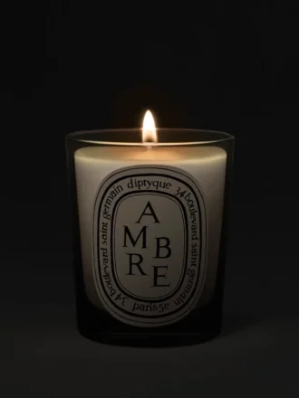 Ambre (amber) – klassieke kaars