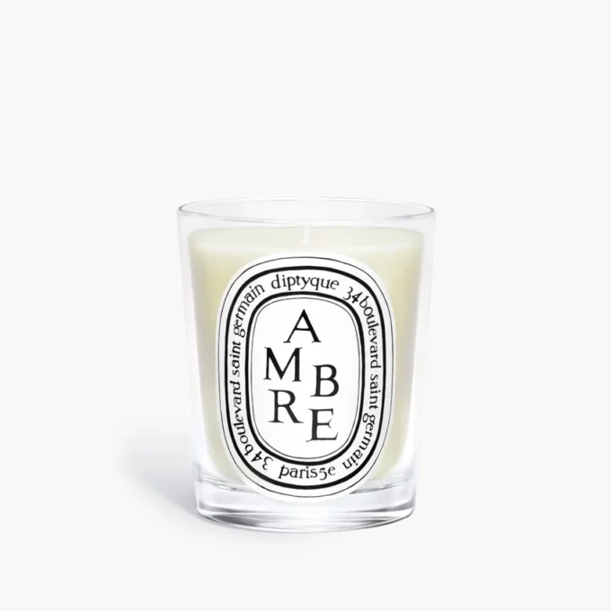 Ambre (amber) – klassieke kaars