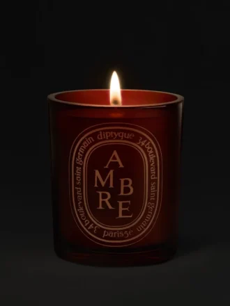 Ambre (amber) – middelgrote kaars
