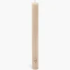 Ambre (amber) – taps toelopende kaars