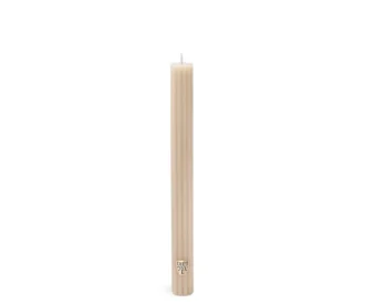 Ambre (amber) – taps toelopende kaars