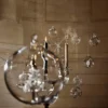 Ambre (amber) – taps toelopende kaars