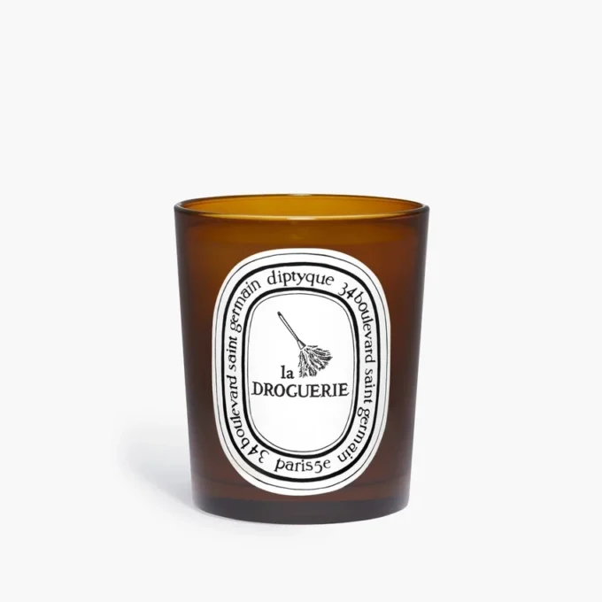 La Droguerie – geurverdrijvende kaars met basilicum La Droguerie – geurverdrijvende kaars met basilicum