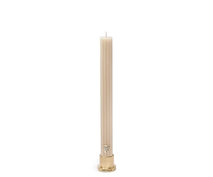 Ambre (amber) – taps toelopende kaars